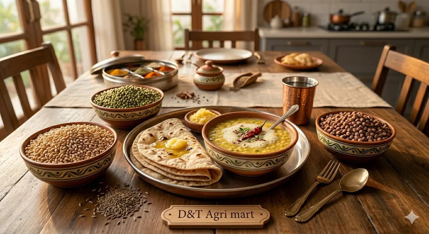 Why Healthy Grains And Pulses Are Essential For Everyday Indian Meals